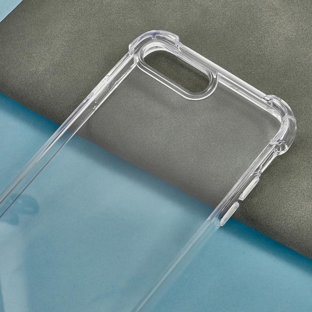 For iPhone 8 Plus/7 Plus Case Reinforced Corners TPU Frame+Acrylic Back Phone Cover
