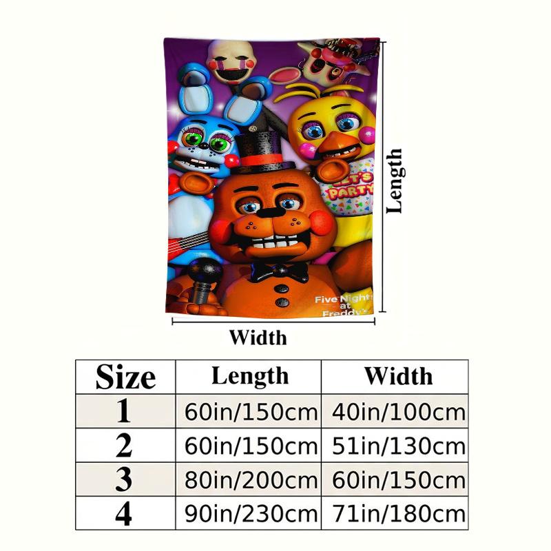 Horror Night Bears Wall Tapestry Aesthetic Wall Hanging Printed Fabric Blanket Decorative Tapestries for Bedroom Living Room Home Decor