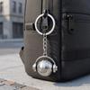 Basketball Headset Keychain Pendant Metal Sport-themed Keyring Portable Basketball Earphone Keychain Exclusive Gifts for Fans Accessories