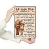 Vintage German Love Poem Metal Tin Sign Wall Decor Art Farmhouse Living Room Home Decoration Gift Free Stickers