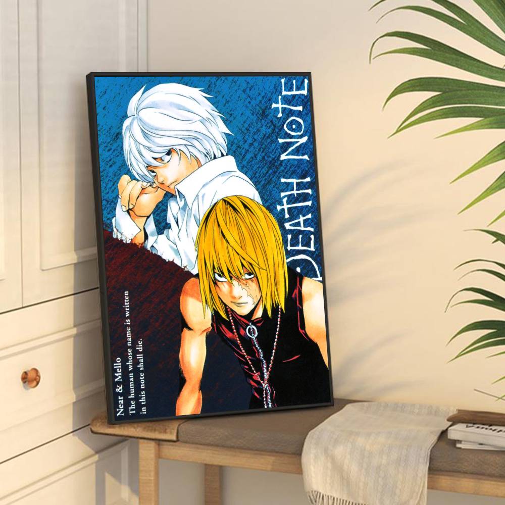 Japaese Anime DEATH NOTE Anime Posters Sticky Whitepaper Sticker DIY Room Bar Cafe Kawaii Room Decor