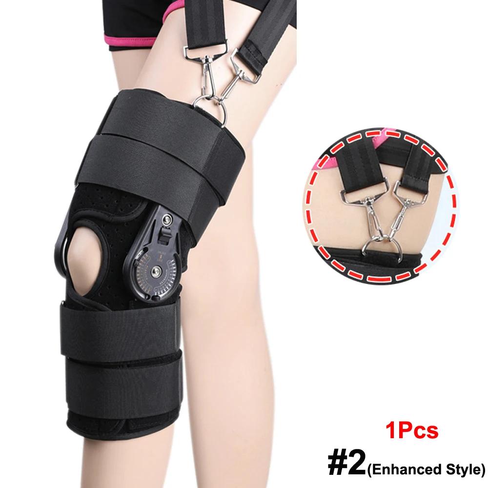 Knieorthese mit Scharnier, verstellbare Knie-Wegfahrsperre, Unterstützung bei Arthritis, vorderem Kreuzband, Meniskusriss, Osteoarthritis, Genesung nach Operationen