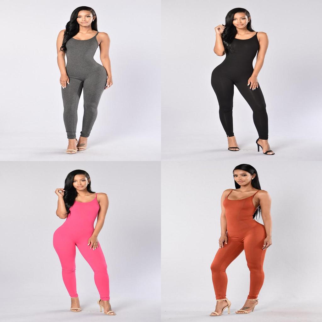Elegant Women Jumpsuit Romper With Bodycon Fit For Chic Clubwear And Party Nights