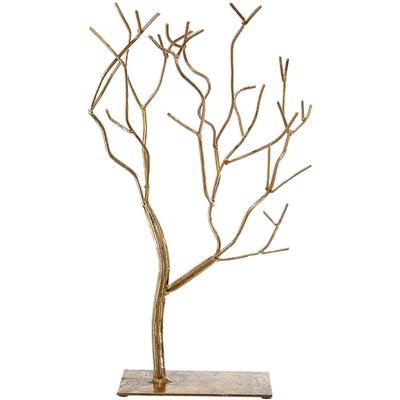 Vivienne (Vivienne) [Tree Accent Gold] 38cm Iron Jewelry Holder Christmas 85121TA