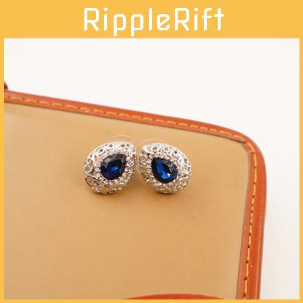 Sparkling Crystal Earring Necklace Collection With Electroplated Finish For Giftgiving