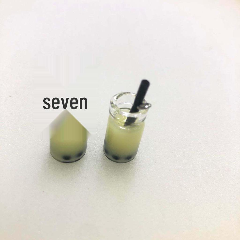 Mini DIY Milchtee Glasflasche Anhänger Halskette/Armband Modeschmuck