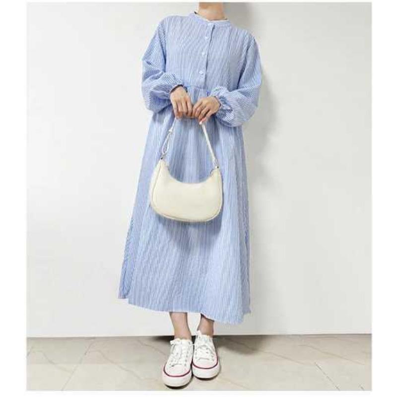 Women's Ruffled Hem Cotton Dress