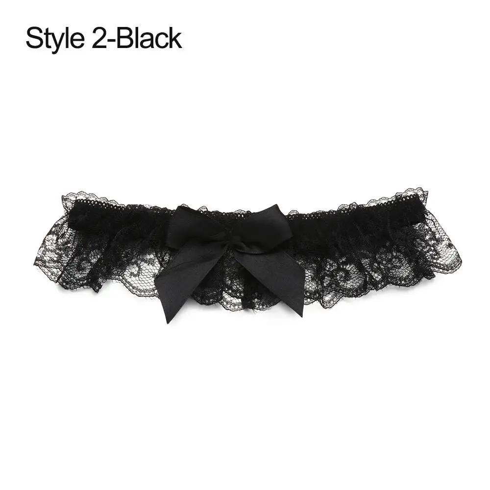 1pcs Cosplay Bowknot Lace Sexy Fashion Belt Garter Bridal Leg Garter Leg Ring Thigh Ring