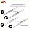 Pro'sKit 808-389 Stainless Steel Tweezer Set