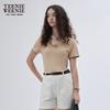 Teenie Weenie Bear Embroidered Short Sleeve T-Shirt
