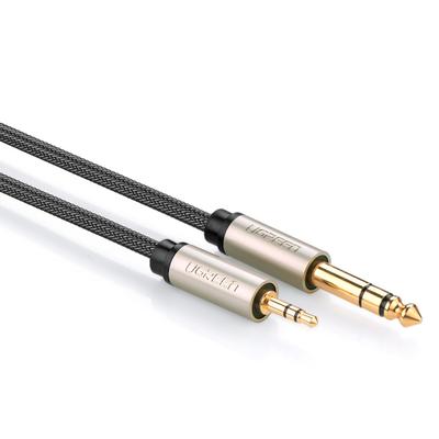 Cable Audio Adapter TRS Mini Jack 35mm Jack 635mm 2m Gray