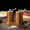 ABBP-Handkurbel-Pfeffermühle Manuelle Pfeffermühle Haushalt Meersalz-Mühle Flasche