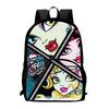 Capacity Children Large Backpack With Monster High Print Design For Daily School