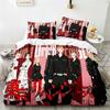 3D Print Tokyo Revengers Bedding Set Single Twin Full Queen King Size Bed Set Adult Kid Bedroom Duvet cover Sets Home Textiles