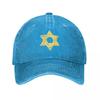Star Of David Judaism Jewish And Symbol Casual Baseball Cap Adjustable Snapback Hats For Women Unisex Sunscreen Hat