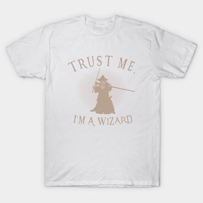 T Shirt Women Trust Me Im A Wizard Harajuku Print Kawaii Tshirt Summer Short Sleeve Female T-Shirt Top Tee
