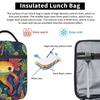 Cartoon Axolotl In Coral Reef Insulated Lunch Bag for Kids School Cooler Thermal Food Box Tote Portable Lunch Boxes Container