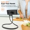 Universal Smartphones Mobile Phone Stand,Hanging on Neck Cellphone Mount Holder, Flexible Lazy Bracket