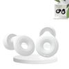 Silicone Soundproof Earplugs for Sleep & Travel - Noise Reduction for Dorms & Airplanes
