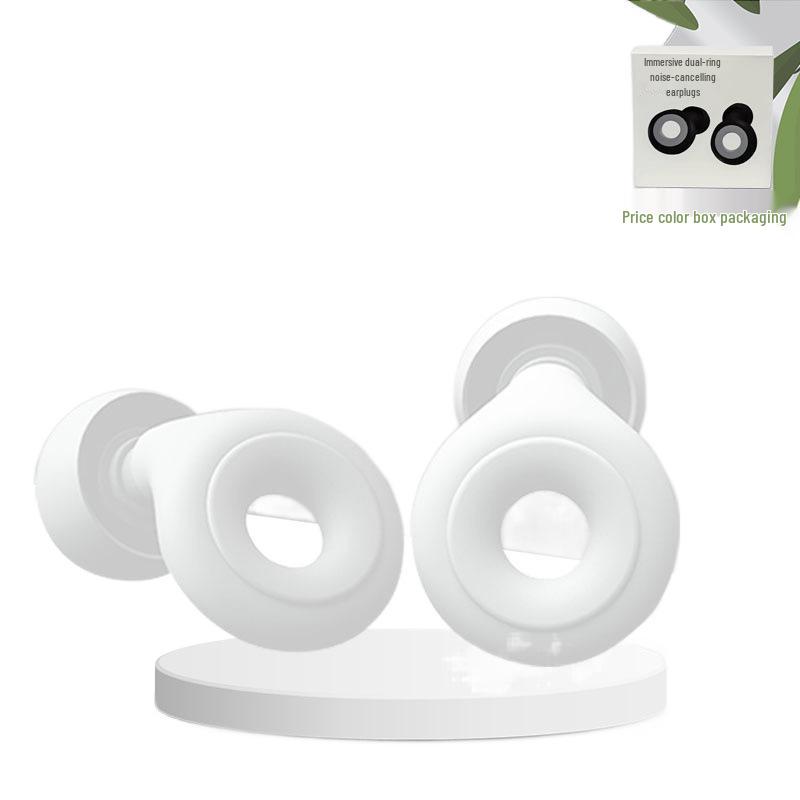 Silicone Soundproof Earplugs for Sleep & Travel - Noise Reduction for Dorms & Airplanes