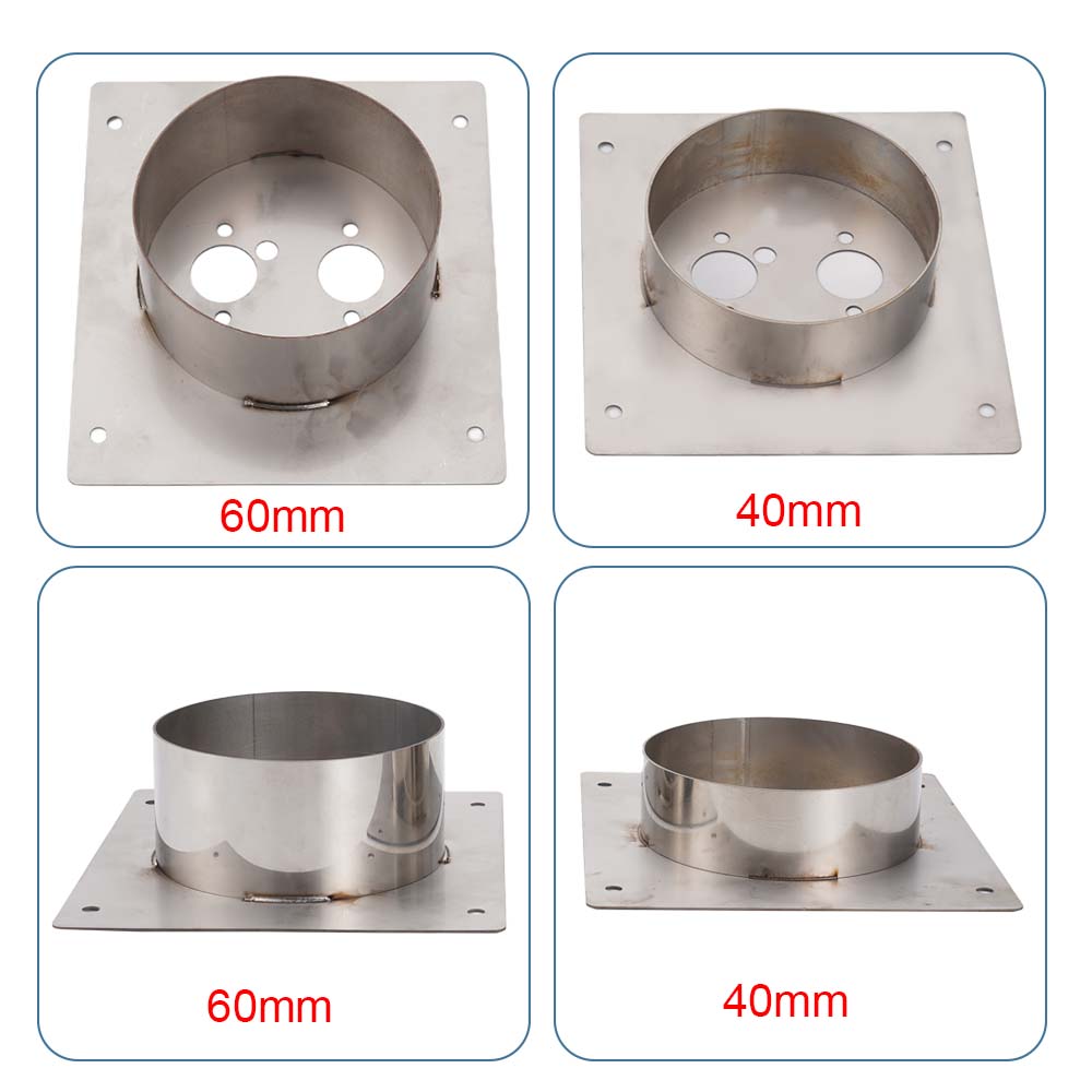 Universal 12V 24V 2-8KW Car Air Diesel Heater Mounting Plate Stainless Steel Turret Planar for Eberspächer Webasto Heaters
