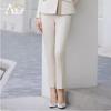 Front Desk Workwear Women's 2024 Elegant Spliced Light Color Suit Jacket for Managers