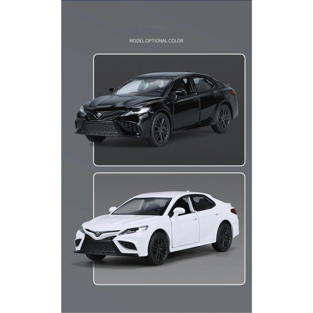 1/36 TOYOTA Camry XSE Alloy Car Model Diecasts Metal Vehicles Car Model Simulation Miniature Scale Collection Childrens Toy Gift