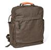 Gootium Canvas Backpack for Women, Vintage Style Outdoor Travel Bag, Men's Casual Daypack, Fabric Zipper Backpack, Amber