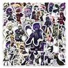 50Pcs New Murder Drones Cartoon Animated Stickers Cute Fun Waterproof Decal Kids Toy Diy Water Cup Pencil Box Guitar Diary