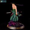 One Piece figure dream Sauron double head carving desktop ornament two-dimensional animation model statue straw hat group Luffy