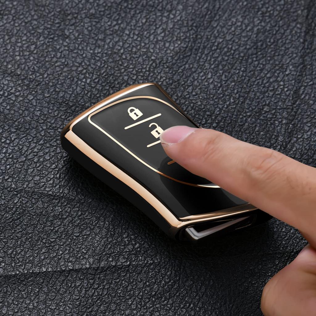 [OATSBASF] Lexus Key Case, LEXUS Smart Key Case, Premium TPU Material, Lightweight, Full Protection,