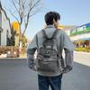 College Style Couple Student Schoolbag Denim Lightweight Backpack