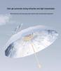 16-Rib Women’s Umbrella: Dual Use for Sun & Rain, UV Protective, Reinforced & Thickened for Enhanced Sunshade