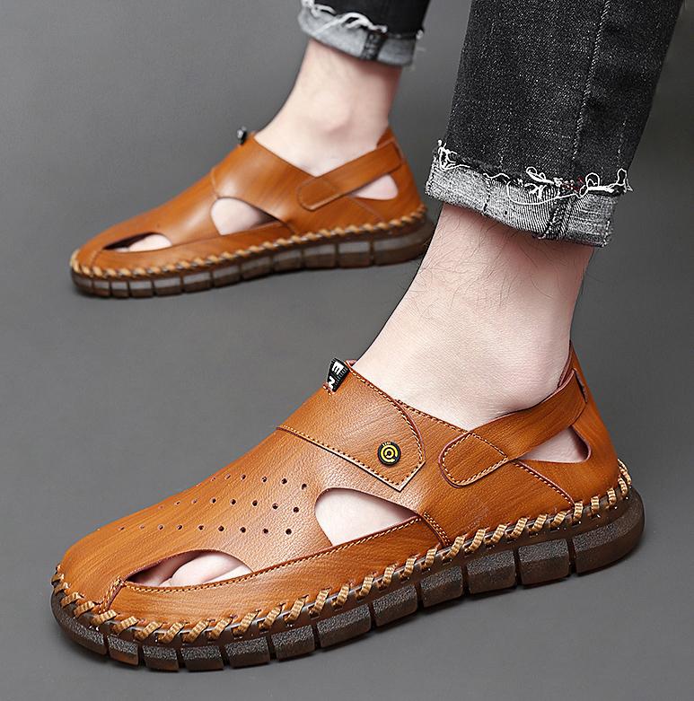 Men' Sandals Casual Slippers Beach Sandals Hole Shoes