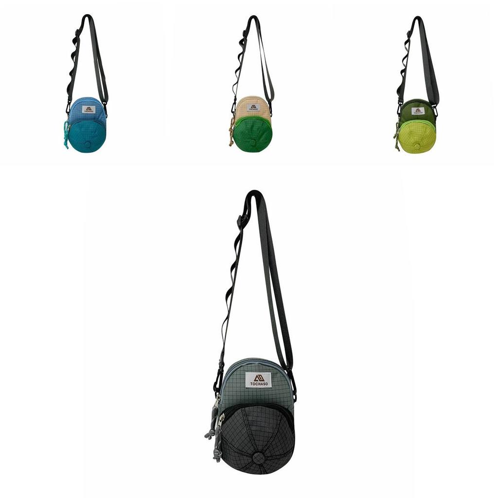 Checkered Color Double Children Shoulder Bag Outdoor Travel Casual Bag Crossbody