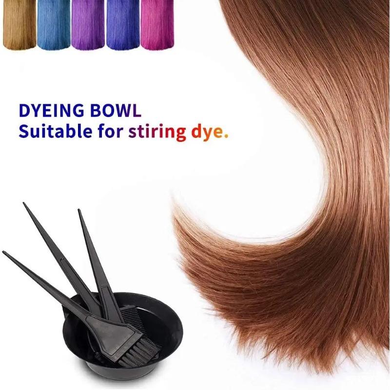 4pc Hair Coloring Kit, Hair Dye Brush, Tools for Hair Coloring Kit–Professional Dyeing Tools Set –Perfect for DIY and Salon Use