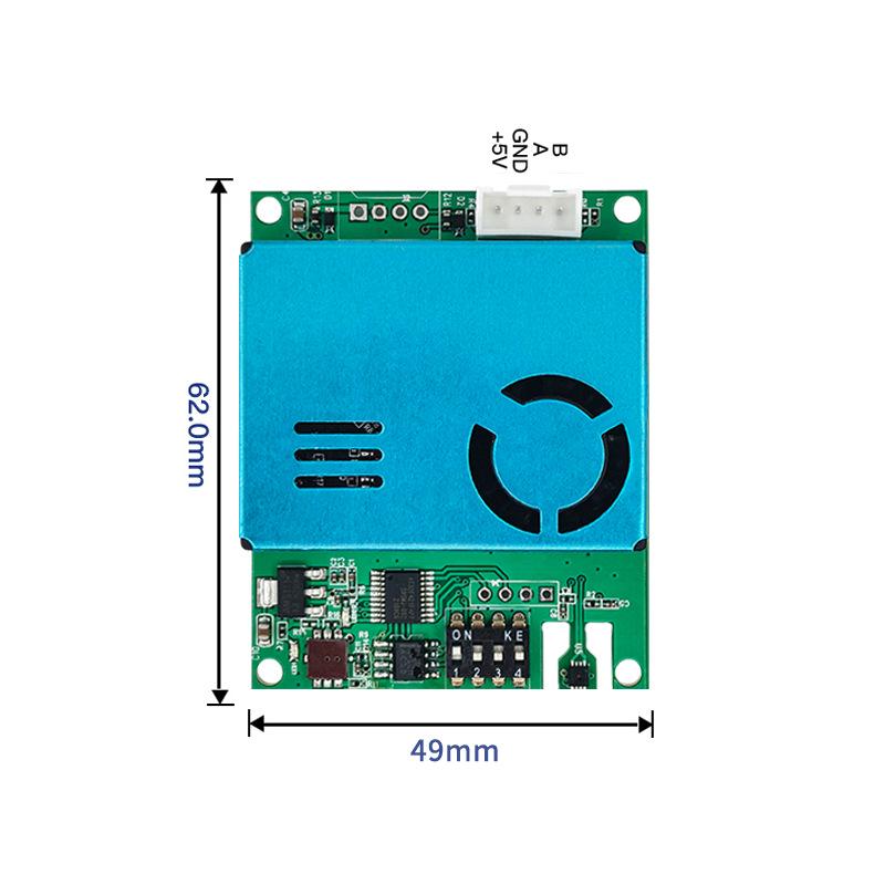 Luftqualitätssensor 485: CO2/Formaldehyd/Temp/Luftfeuchtigkeit/PM2.5/PM10