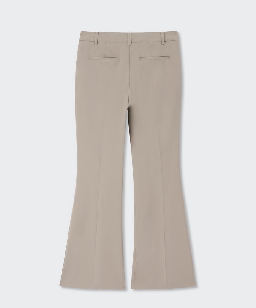 MUSINSA STANDARD WOMAN [Cooltandard] Women'S Low-Rise Flare Slacks [Light Beige]