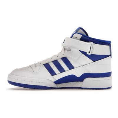 Forum Mid White Royal Blue Unisex Sneakers Cloud-White FY4976