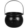 Plastic Cauldron Candy Bowl Halloween Party Witch Trick Or Treat Bucket Scary Holder Kitchen Decor Pot Storage Decoration