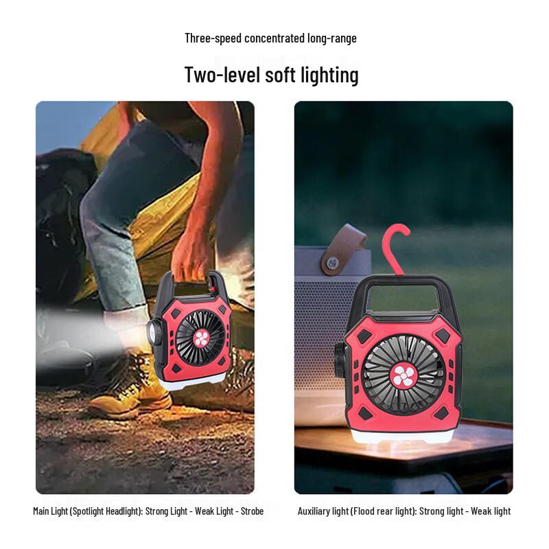 Portable Multifunctional Fan Lamp