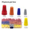 Colorful Boxed Insulated Wire Connectors Quick Connection Electrical Connectors  Electrical Work