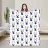 Warm Blanket Kids Adult Picnic Hollow Knight Japanese Anime Throw Blanket Flannel Bedspread For Chair Pattern Sofa Bed Cover