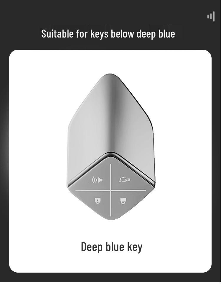 Schlüsselhülle für Changan Deep Blue SL03: Premium Vollfolien-Schutzhülle für S7 Smart Key - Ideal für Frauen