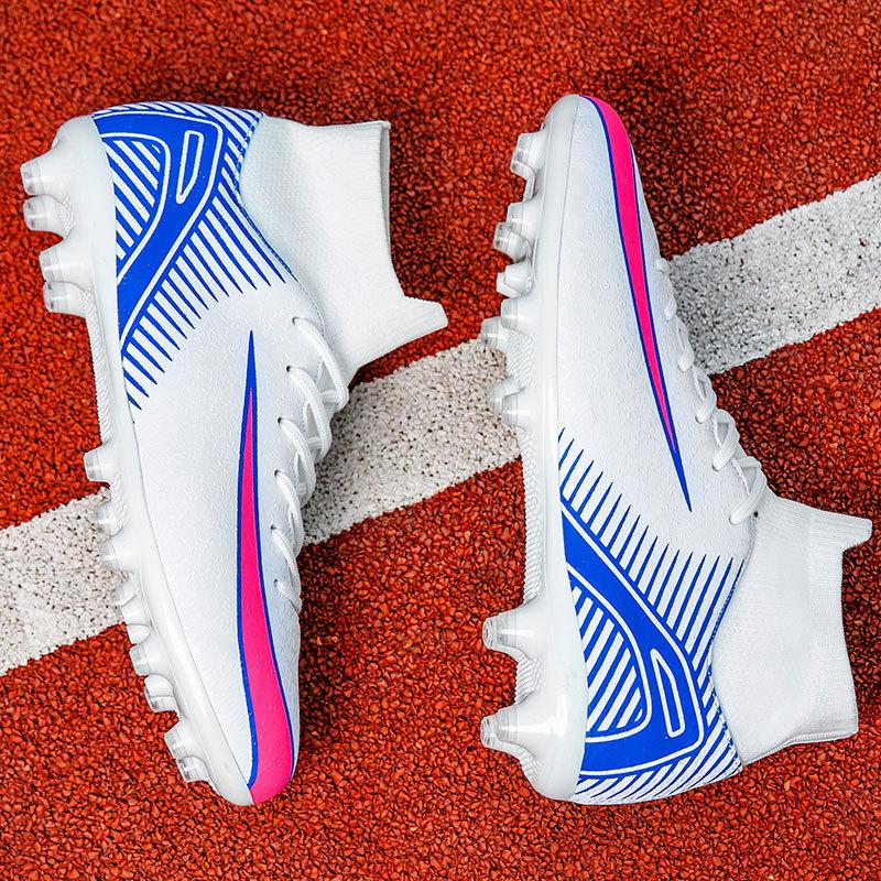 Neue große größe 35-47 kinder fußball schuhe männer und frauen lange nägel gebrochen nägel jugend student sport schuhe