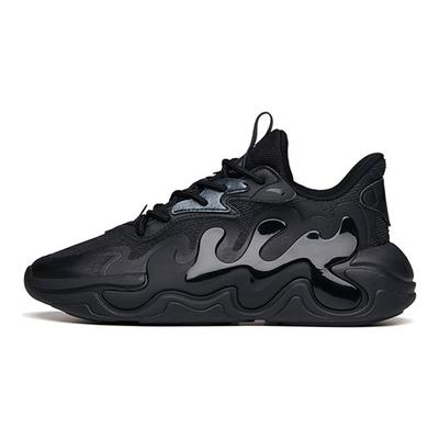 Tide Worship 2.0 Shock Absorbing Wear Resistant Non Slip Low Top Dad Shoes Women Sneakers Black 122138840-5