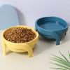 Raised Cat Food Bowl Large Capacity Pet Water Bowl Colorful Dog Bowls  for Puppy Cat