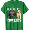 Celebrate Diversity Labrador Retriever Color Dog Love T Shirt