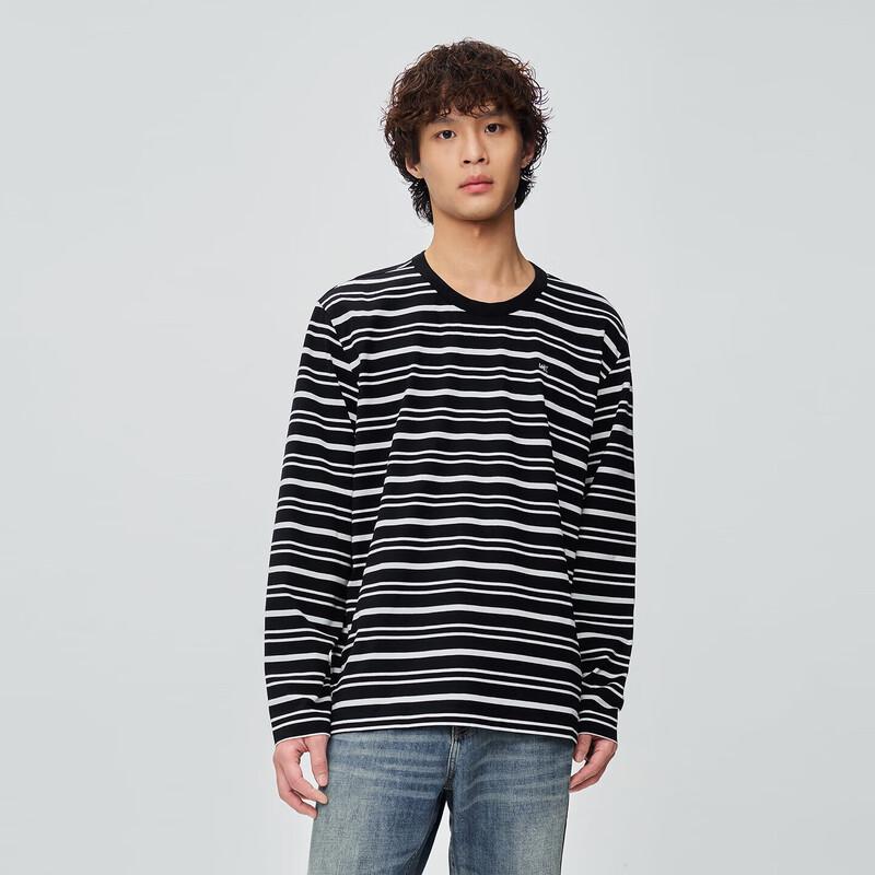 Lee Unisex Striped Long Sleeve T-Shirt