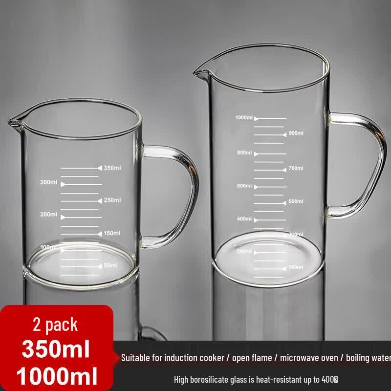 ZISIZ Food Grade Glass Measuring Cup